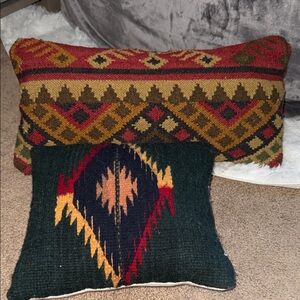 Coldwater Creek Multicolor Geometric Accent Pillows